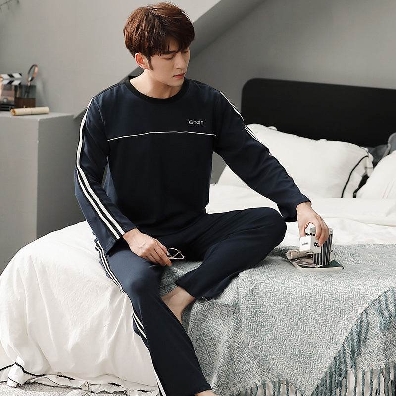 Pajamas Men's Cotton Long Sleeve  EX-STOCK CANADA