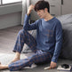 Pajamas Men's Cotton Long Sleeve  EX-STOCK CANADA