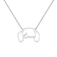 Personalized Stainless Steel DIY Cat And Dog Pet Name Necklace - EX-STOCK Canada