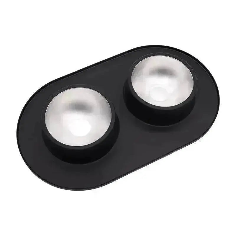 Pet Anti-skid Anti-splash Silicone Stainless Steel Bowl For Pet - EX-STOCK Canada