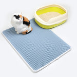 Pet Cat Litter Mat Pet Supplies EVA Double Cat Litter Mat EX-STOCK Canada 