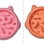 Pet Dog Cat Slow Feeder Bowls Anti Choking Slow Feeder Dish Bowl Home Dog Eating Plate Anti Gulping Bowl Supplies EX-STOCK Canada 