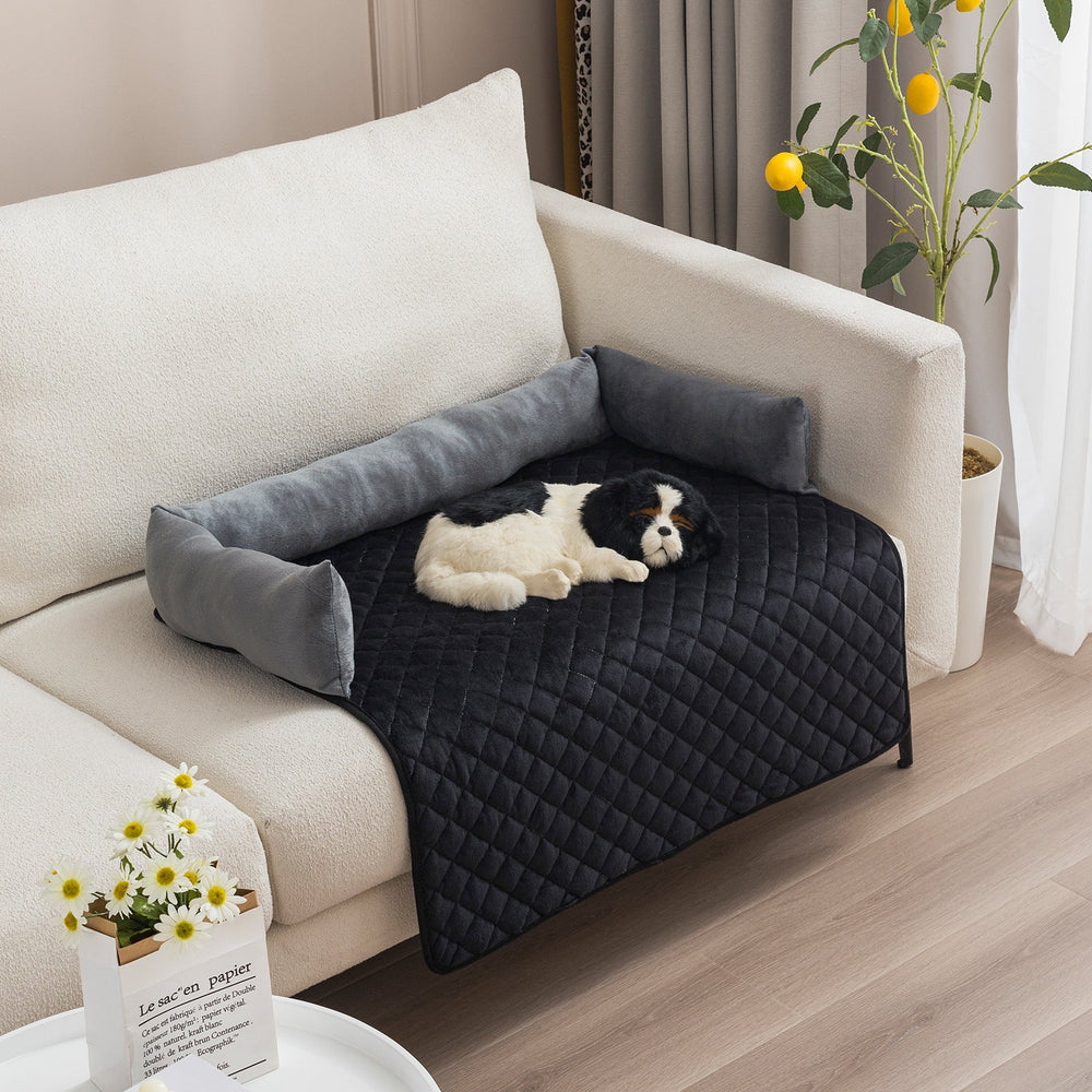 Pet Dog Sofa Bed Dog Beds For Large Dogs Cushion Warm Cat Beds Mat Furniture Protector Dog Sofa EX-STOCK Canada 
