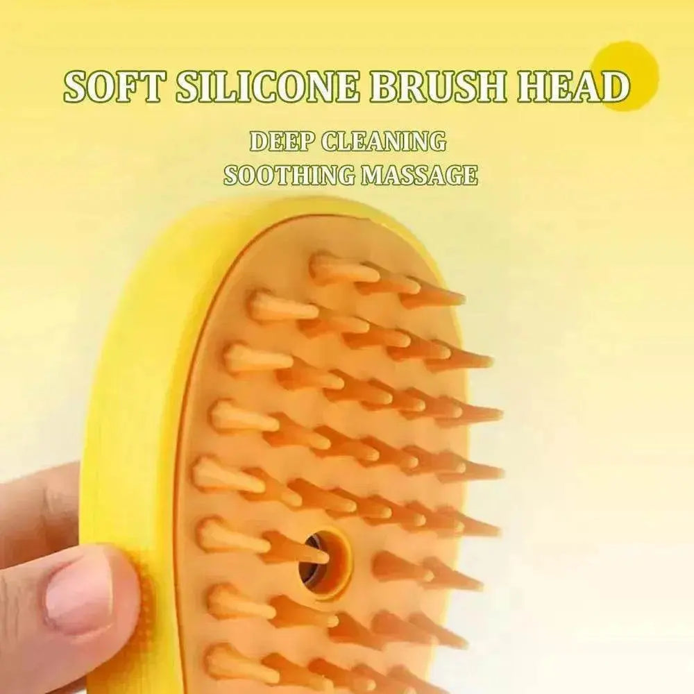Pet Electric Spray Massage Comb Steam Brush - EX-STOCK Canada