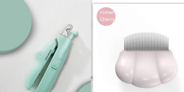 Pet Nail Clippers With LED Light Dogs Cat Nail Scissors Professional Trimmer Tool Care Grooming Supplies EX-STOCK Canada 