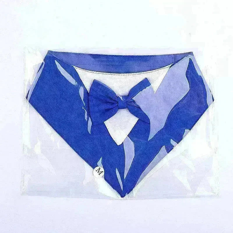 Pet's Saliva Velcro Triangle Towel - EX-STOCK CANADA