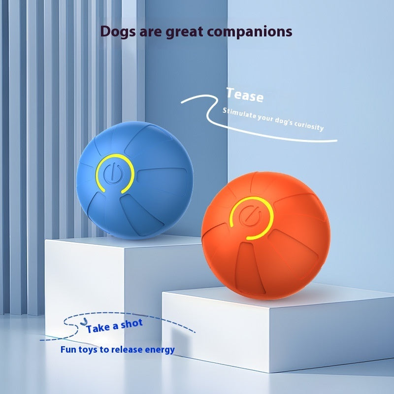 Pets Electric Jumping Ball Automatic Dog-teasing Luminous Pet Products Pets Dogs Training Products Ball Toys For Dogs Resistance EX-STOCK Canada 