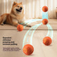 Pets Electric Jumping Ball Automatic Dog-teasing Luminous Pet Products Pets Dogs Training Products Ball Toys For Dogs Resistance EX-STOCK Canada 