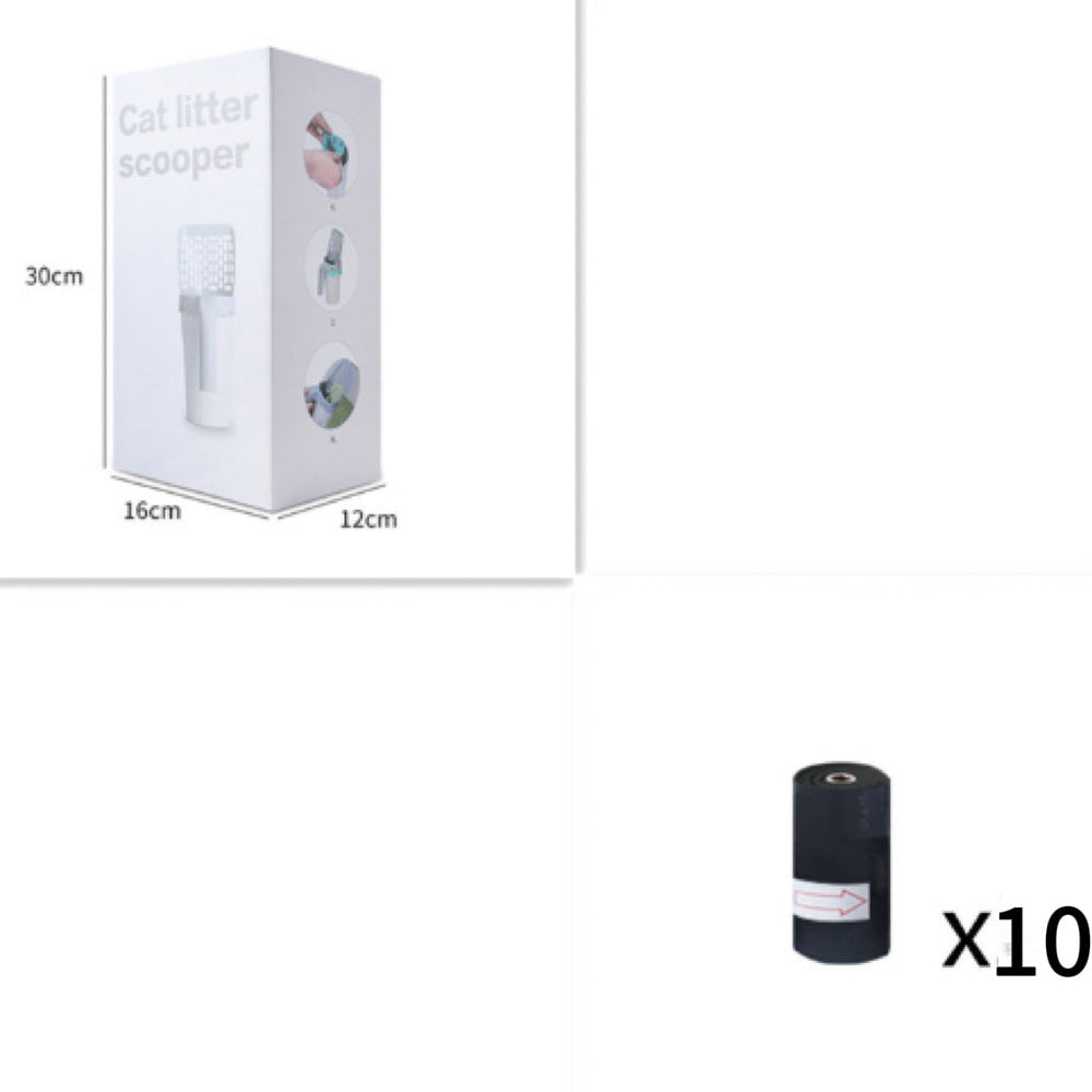 Plastic Cat Litter Scoop Pet Care Sand Waste Scooper Shovel Hollow Cleaning Tool EX-STOCK Canada 