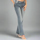 Platinum Plush Women's Rhinestone Motorcycle Bootcut Jeans EX-STOCK Canada 