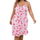 Plus Size Pajamas For Women Round Neck Thin - EX-STOCK Canada