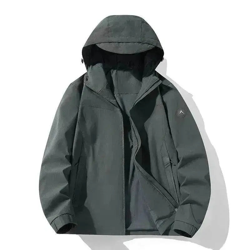Plus Size Shell Jacket Windproof Waterproof Mountaineering Suit Coat - EX-STOCK Canada
