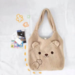 Plush Bag Cute Bear Stereo Ears - EX-STOCK Canada