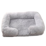 Plush Round Pet Bed Dog Bed Winter EX-STOCK Canada 