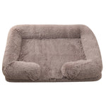 Plush Round Pet Bed Dog Bed Winter EX-STOCK Canada 