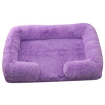 Plush Round Pet Bed Dog Bed Winter EX-STOCK Canada 
