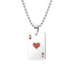 Poker Keychain Necklace - EX-STOCK CANADA