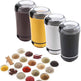 Portable Electric Coffee Bean Grinder Mill Kitchen Tool Herbs Salt Pepper Spices Nuts Grains Mini Medicine Flour Powder Crusher EX-STOCK Canada 