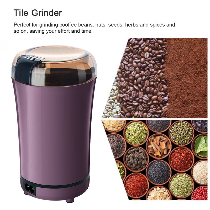 Portable Electric Coffee Bean Grinder Mill Kitchen Tool Herbs Salt Pepper Spices Nuts Grains Mini Medicine Flour Powder Crusher EX-STOCK Canada 