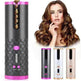 Portable LCD Hair Curler: Rechargeable, Ceramic, Auto Rotating - EX-STOCK CANADA