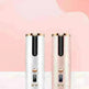 Portable LCD Hair Curler: Rechargeable, Ceramic, Auto Rotating - EX-STOCK CANADA