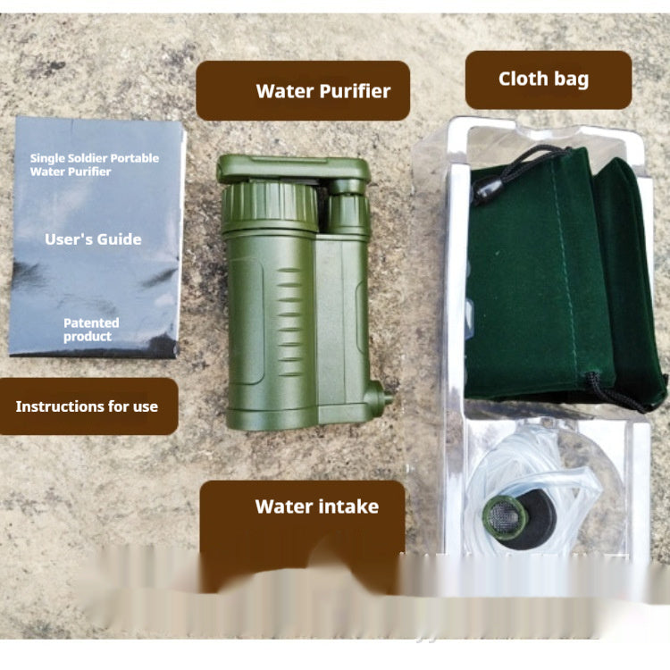 Portable Outdoor Emergency Drinking Water Filter EX-STOCK Canada 