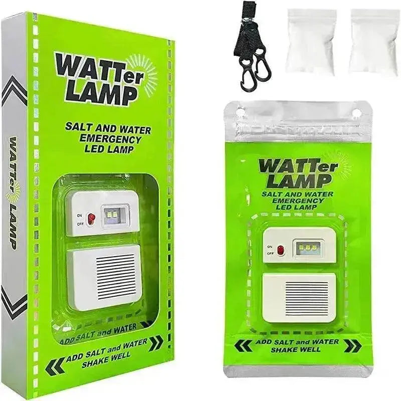Portable Salt Water Lamp Camping LED - EX-STOCK Canada