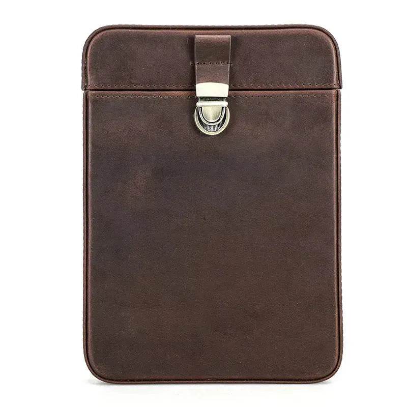 Estuche de cigarrillos de viaje portátil de cuero vintage con diseño de caballo - EX-STOCK Canada