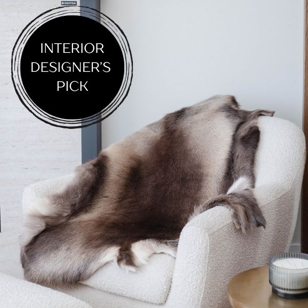 Dark Sami Reindeer Hide EX-STOCK Canada 