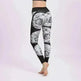 Print patchwork yoga leggings - EX-STOCK CANADA