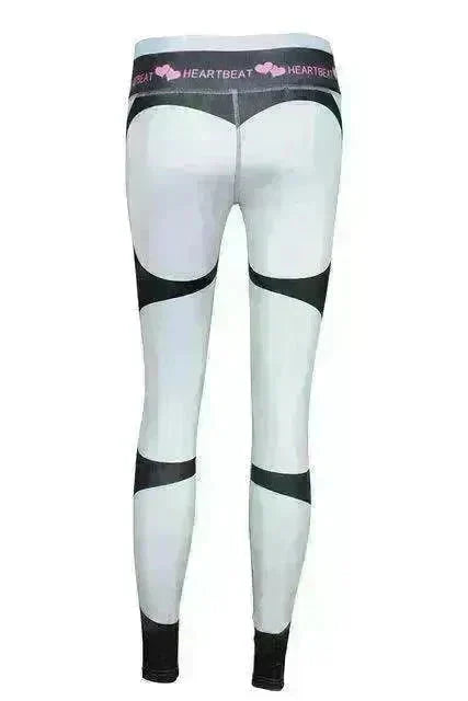 Print patchwork yoga leggings - EX-STOCK CANADA