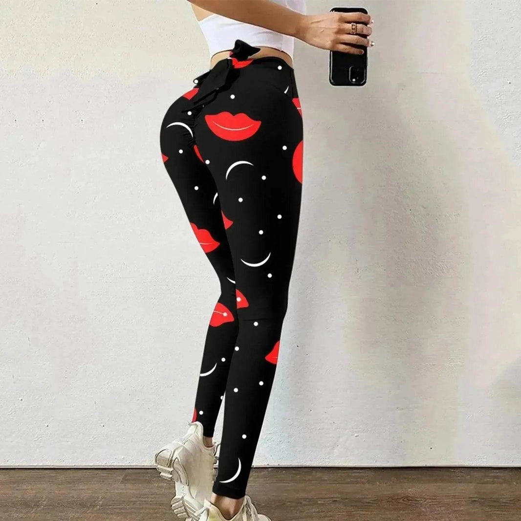 Printed Sports Gym Suit Bottoming Sweatpants - EX-STOCK Canada