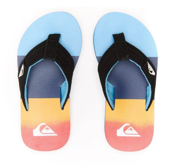 Quiksilver Moncata Layback - Sandalia tipo chancla para niños EX-STOCK Canada