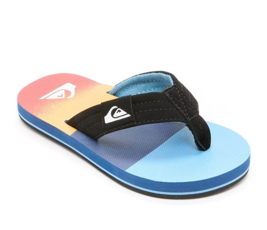 Quiksilver Moncata Layback - Sandalia tipo chancla para niños EX-STOCK Canada