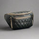 Quilted Sheep Leather Waist Bag 