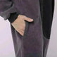 Raccoon cartoon animal one-piece pajamas polar fleece material - EX-STOCK CANADA