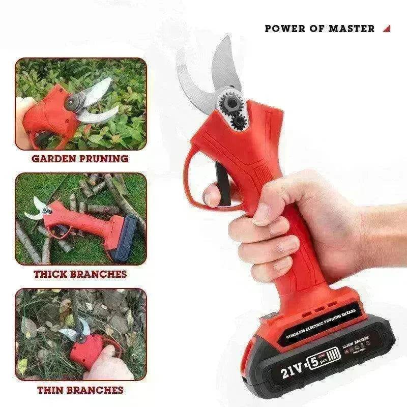 Rechargeable Branch Shears Rough Electric Scissors Garden Tools - EX-STOCK Canada