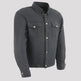 Milwaukee Leather Men's Black Armored Biker Shirt w/ Reinforced Fibers 
