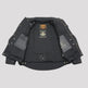 Milwaukee Leather Men's Black Armored Biker Shirt w/ Reinforced Fibers 