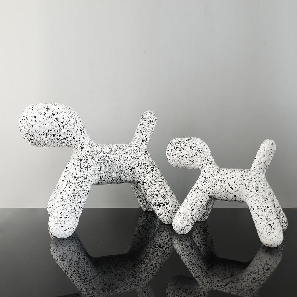 Resin Creative Balloon Abstract Dog Ornament EX-STOCK Canada 