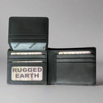Rugged Earth Men's Bifold Leather Wallet EX-STOCK Canada 