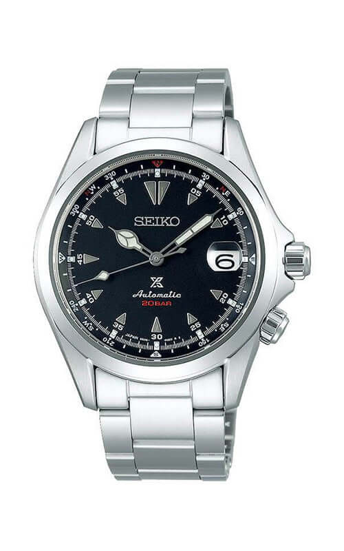 Seiko Prospex 'Sharks Tooth' Black Dial Alpinist Mens Watch SPB117J1 - EX-STOCK Canada