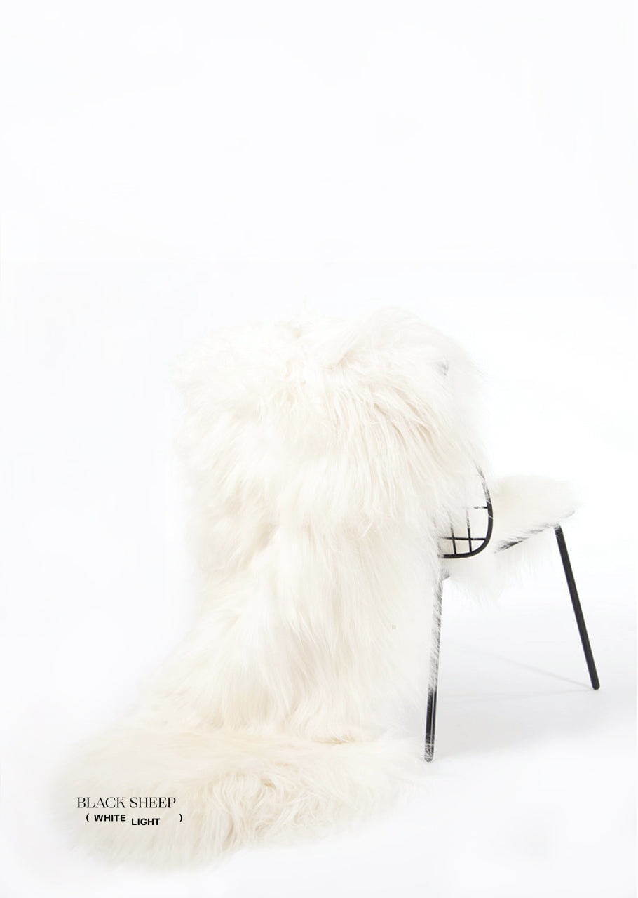White Double Icelandic Sheepskin EX-STOCK Canada 