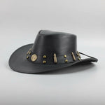 Shapeable Cowboy Hat with 12 Gauge Bullet Slice & Embellishments EX-STOCK Canada 