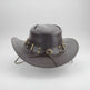 Shapeable Cowboy Hat with 12 Gauge Bullet Slice & Embellishments EX-STOCK Canada 