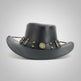 Shapeable Cowboy Hat with 12 Gauge Bullet Slice & Embellishments EX-STOCK Canada 