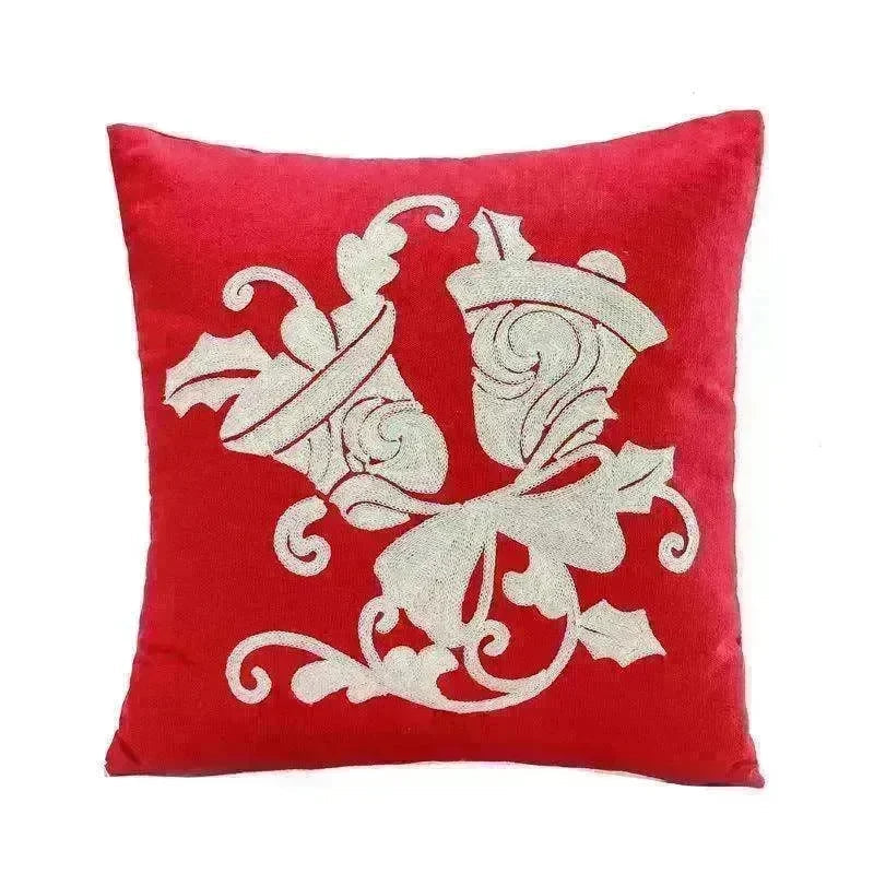 Santa Claus Tree Snowman Sofa Cushion Cover Pillow Case - EX-STOCK CANADA
