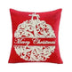 Santa Claus Tree Snowman Sofa Cushion Cover Pillow Case - EX-STOCK CANADA