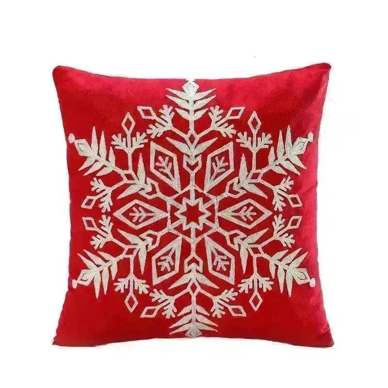 Santa Claus Tree Snowman Sofa Cushion Cover Pillow Case - EX-STOCK CANADA