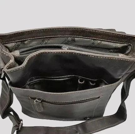 Greenwood Leather Messenger Bag 
